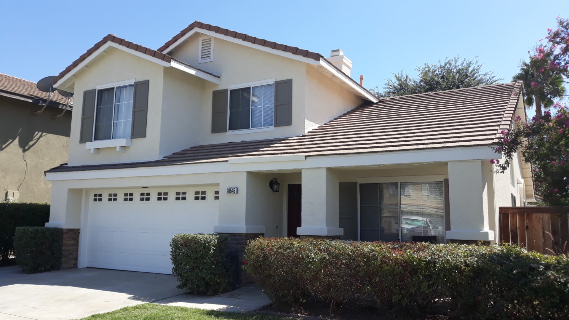 Two-Story Exterior Repaint after painting