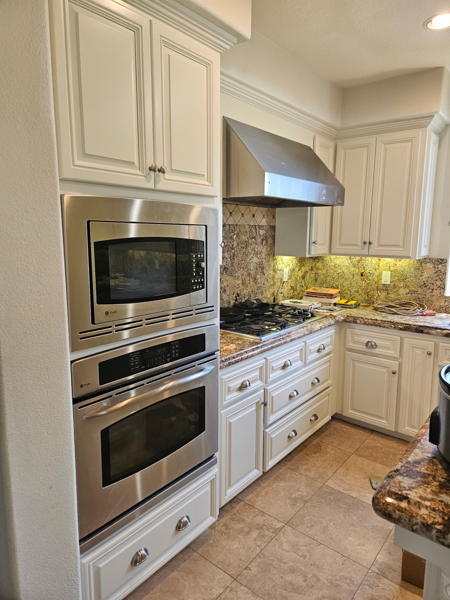 Cabinetry painting project by Impact Painting
